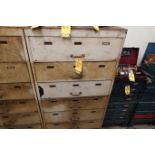 LOT 7 DRAWER TOOL CABINET W/ CONTENTS
