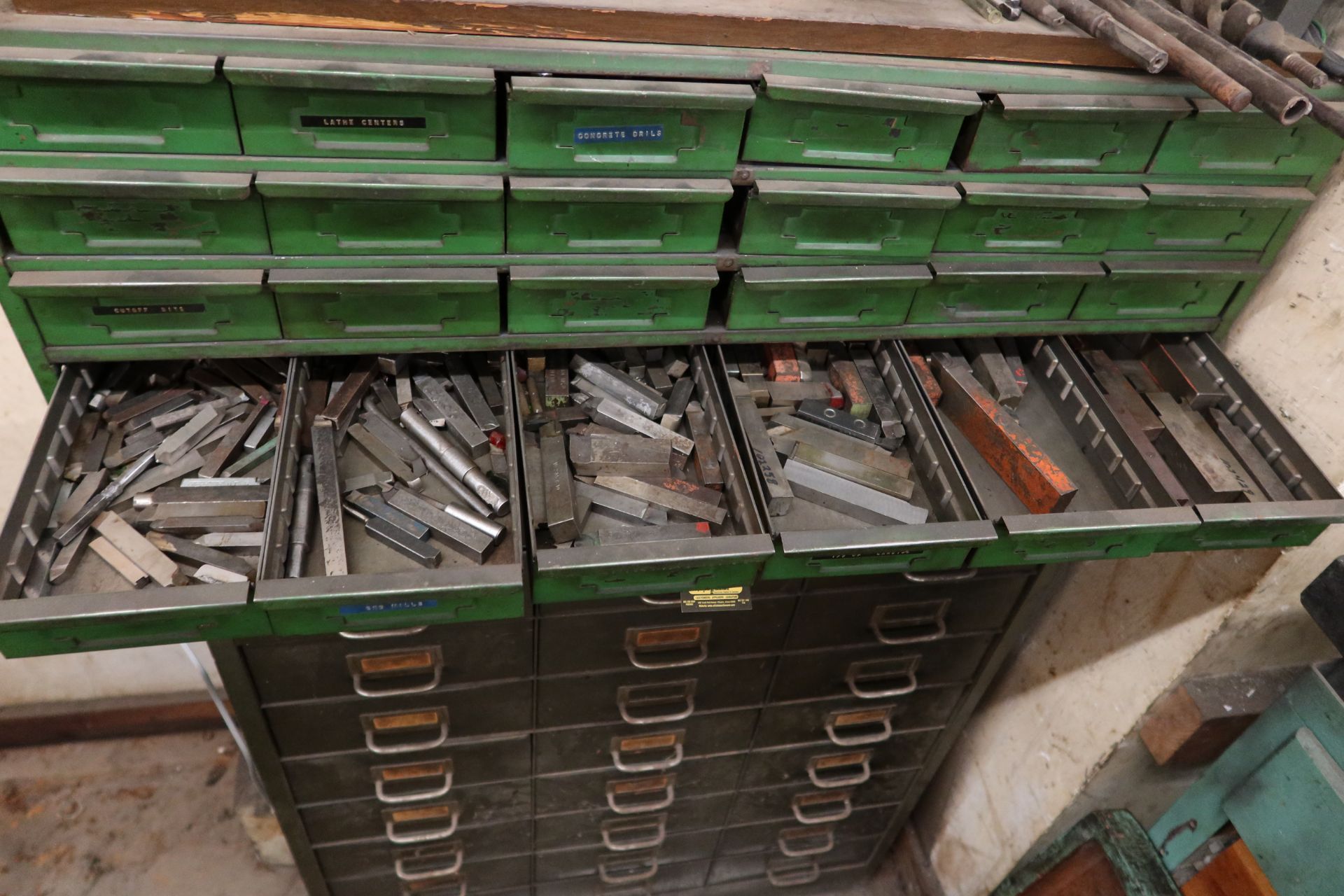 LOT DRILLS, INDEXES, CUTTING TOOLS, ETC. - Image 5 of 9