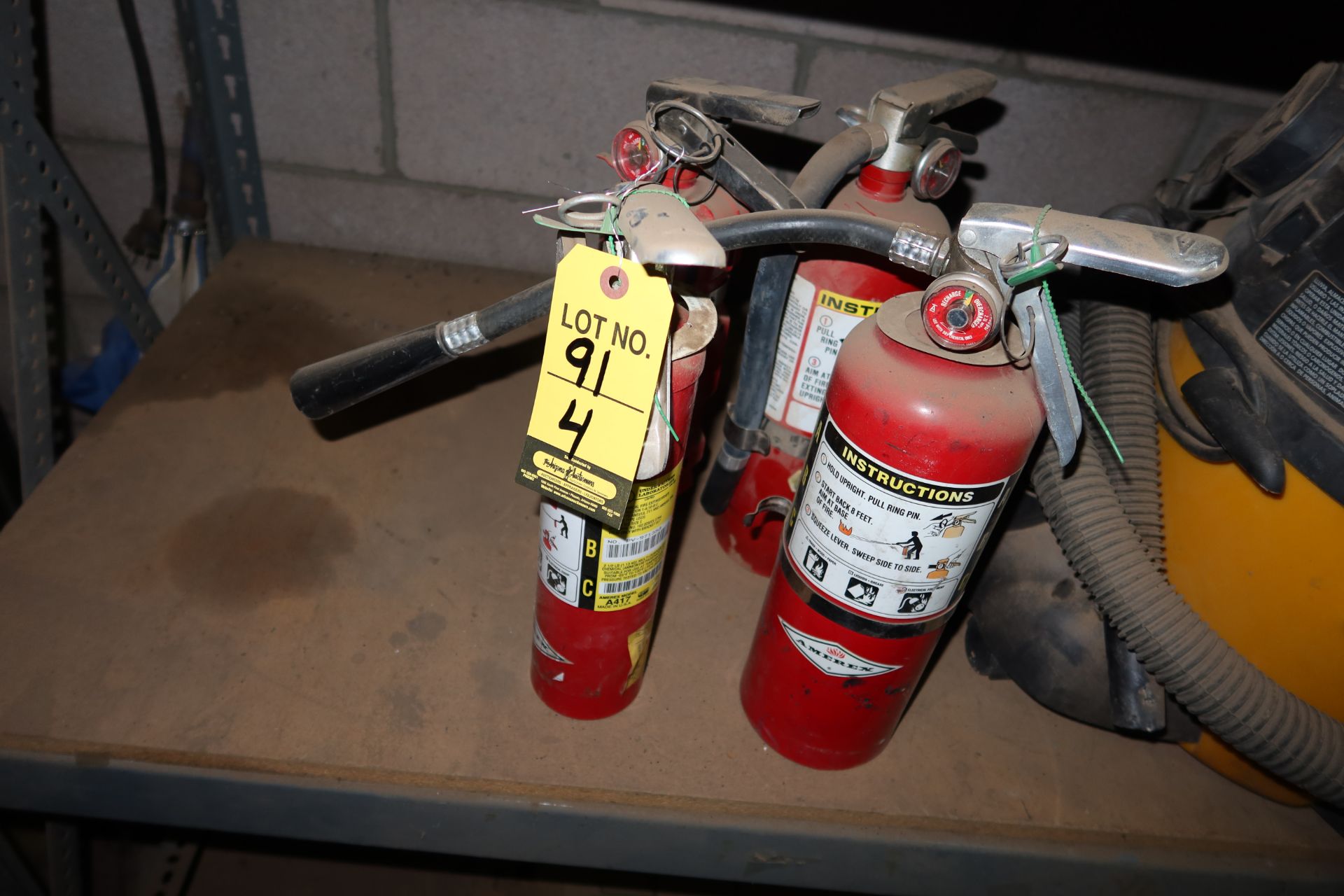 FIRE EXTINGUISHERS