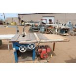 WALKER TURNER TABLE SAW 10" 220 3PH