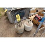 LOT 2 PROPANE TANKS W/ HEATER ATTACHMENT