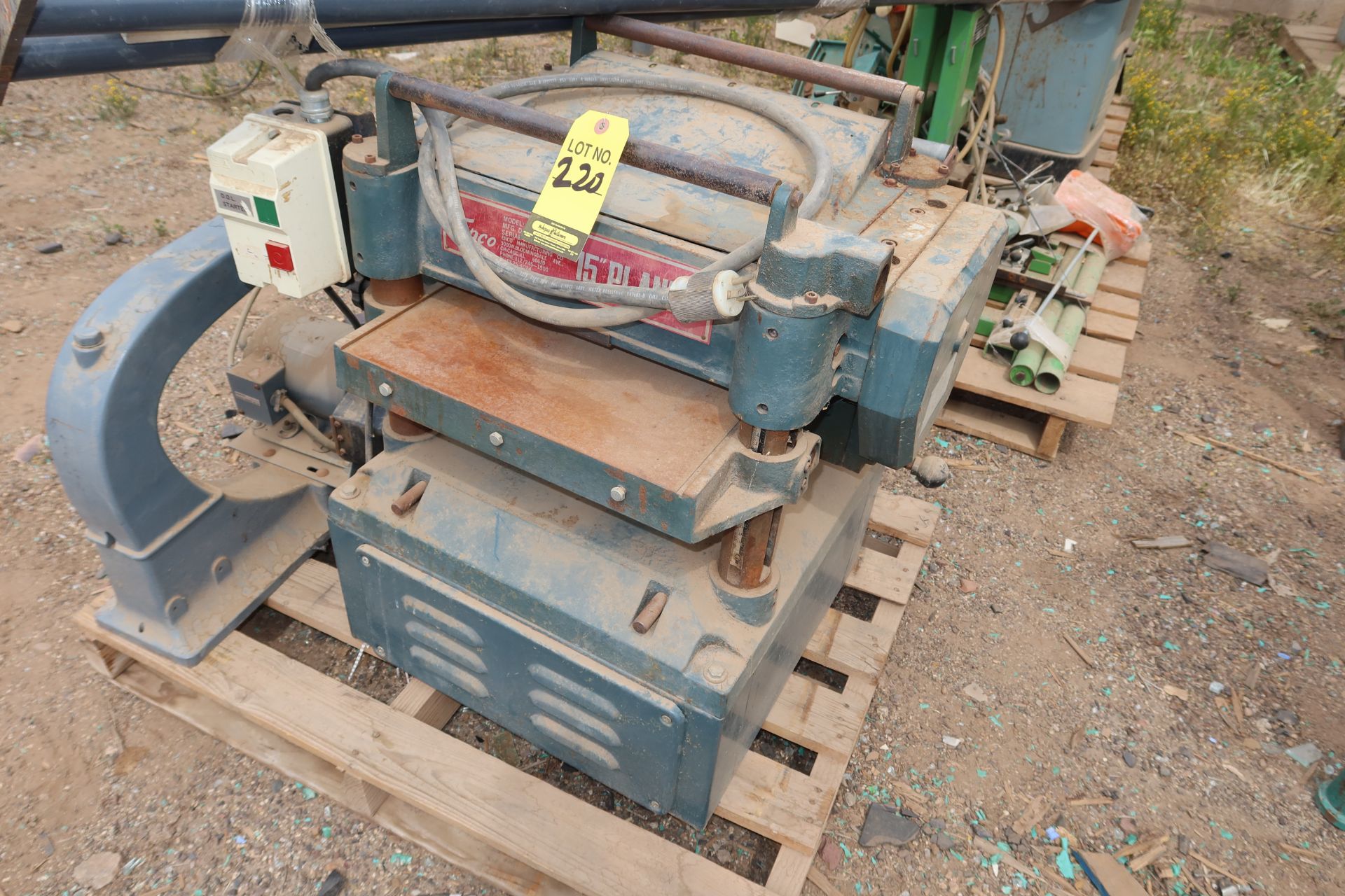 ENCO PLANER MDL. 150-4100 230V 1PH