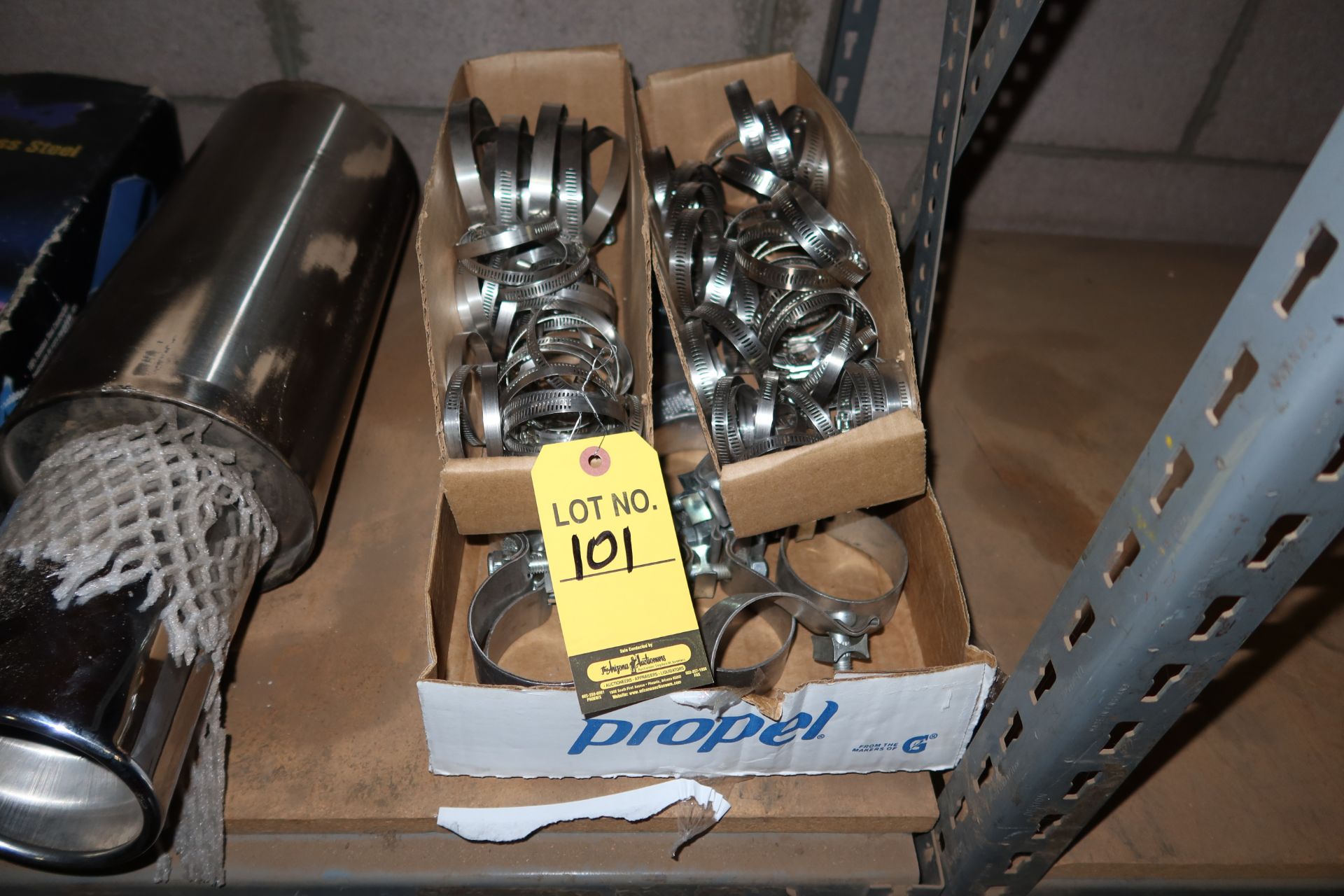 LOT HOSE CLAMPS