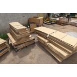 LOT ASST CARDBOARD BOXES