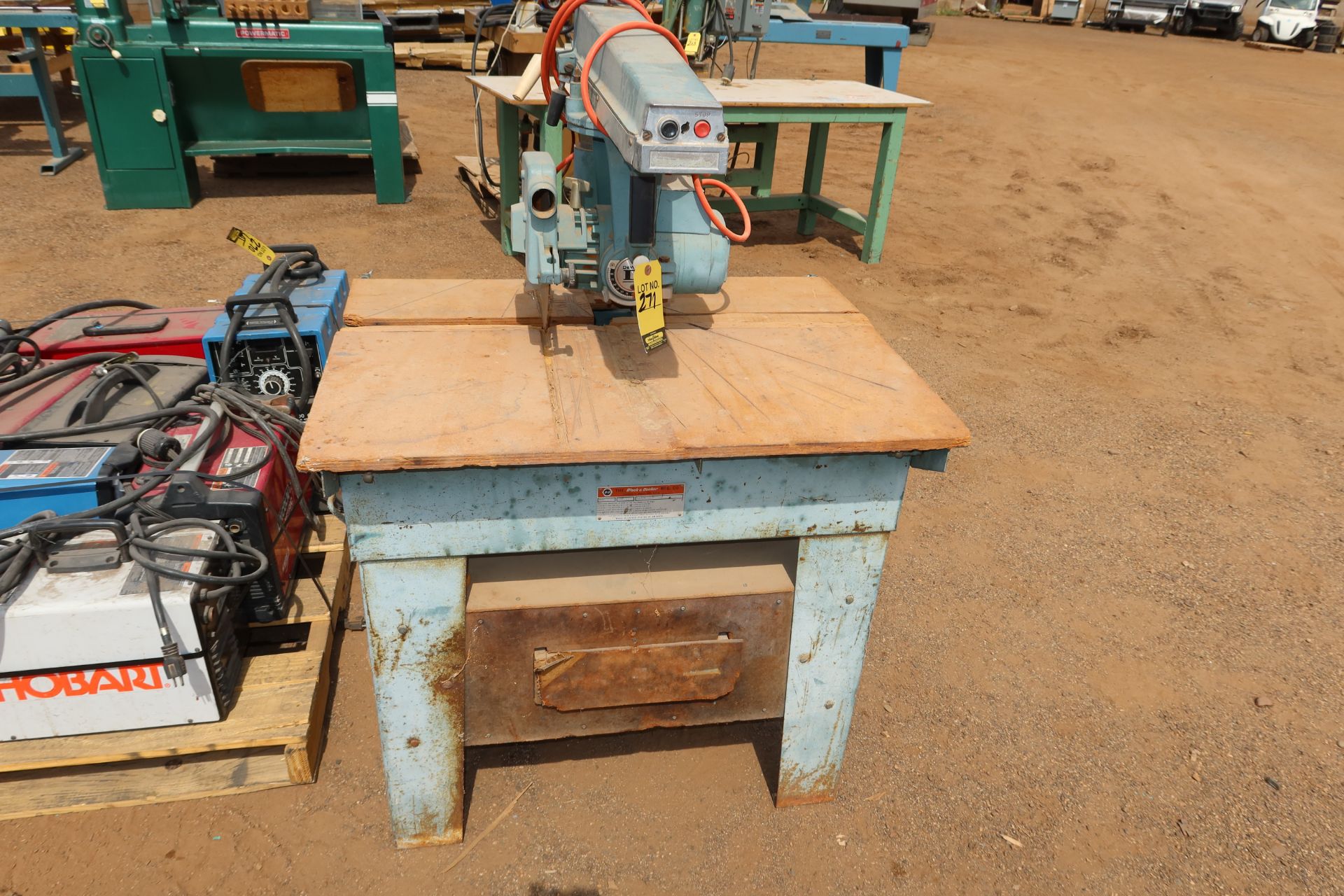 DEWALT RADIAL ARM SAW