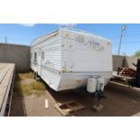 TOY HAULER 27' SKYLINE, SALVAGE TITLE (WILL REQUIRE INSPECTION FOR RESTORED SALVAGE TITLE)
