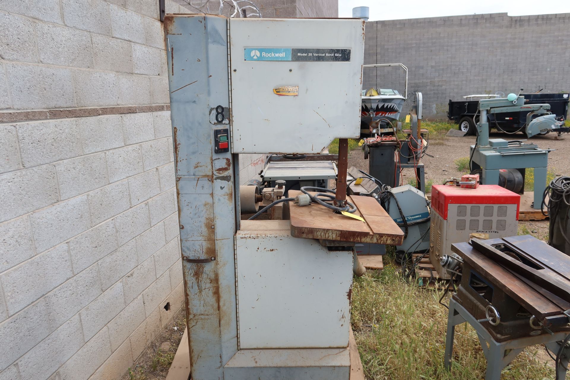 ROCKWELL MDL. 20 VERTICAL BAND SAW