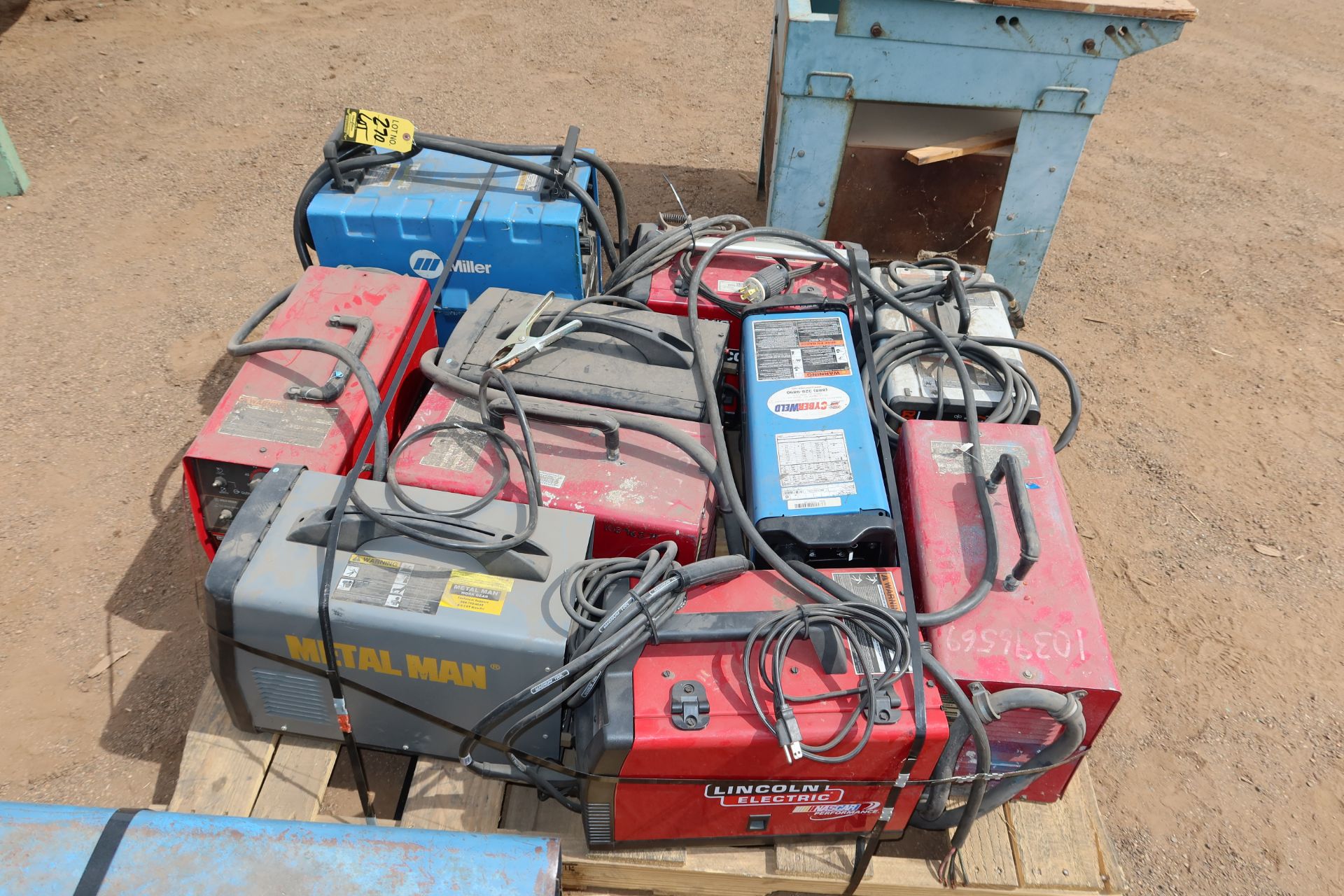 LOT 10 WELDERS (PARTS)