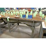 48" x 72" x 1 1/8" Cast Iron Surface Plate on Steel Stand, (Contents Not Included), (Not to Be