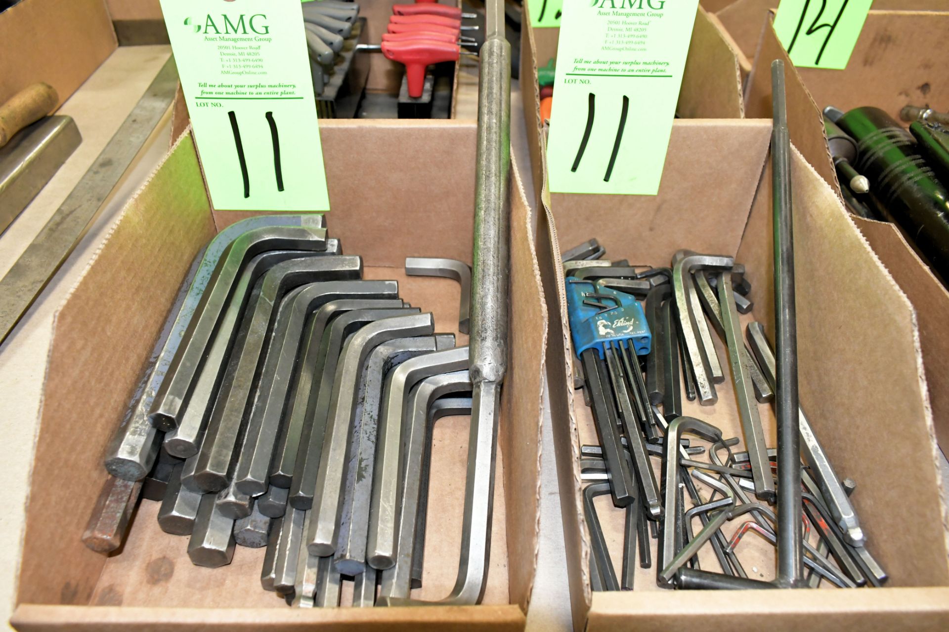 Lot-Allen Wrenches in (2) Boxes