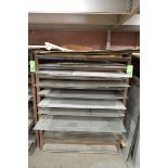Lot-Various Alloy Sheet Stock with (1) Rack