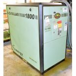 Sullair Model 1809 AC, 28.4 BHP, Rotary Screw Air Compressor, S/n 201406030055 (2014), (Upstairs