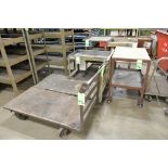 Lot-(6) Various Shop Carts