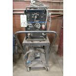 Miller Econotig 150-Amp Capacity CC AC/DC Tig Welder, S/n KJ101372, Foot Pedal Control, with Cart