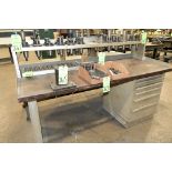 50-Taper Tool Holder Fixture with Work Bench, (Tooling Not Included), (Not to Be Removed Until