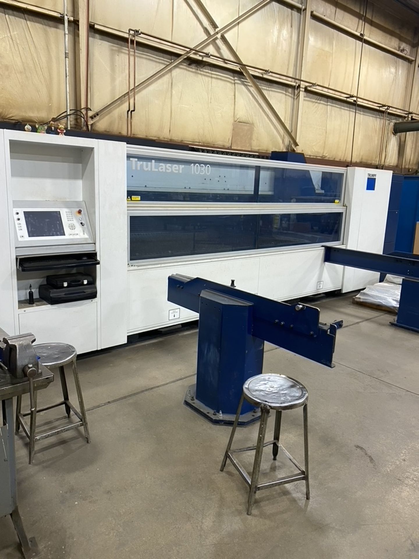 Trumpf Model TruLaser 1030, TruCoax 2500, CNC Laser Cutting Machine, S/n A0215A0147 (2011),120" x 60 - Image 9 of 9