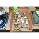 Lot-Various Oxygen/Acetylene Regulator Gauges in (1) Box