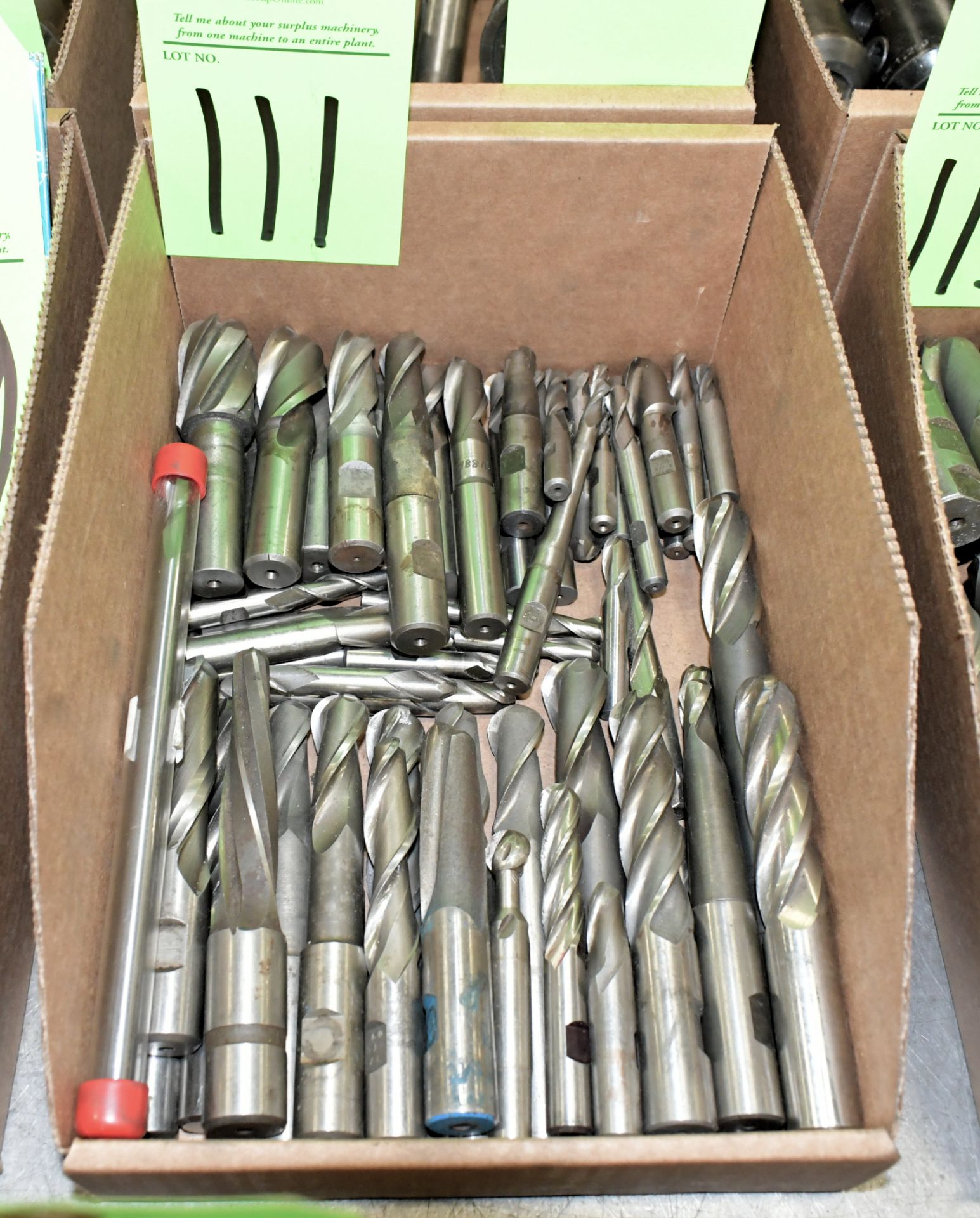 Lot-Ball Nose Single End Mills in (1) Box