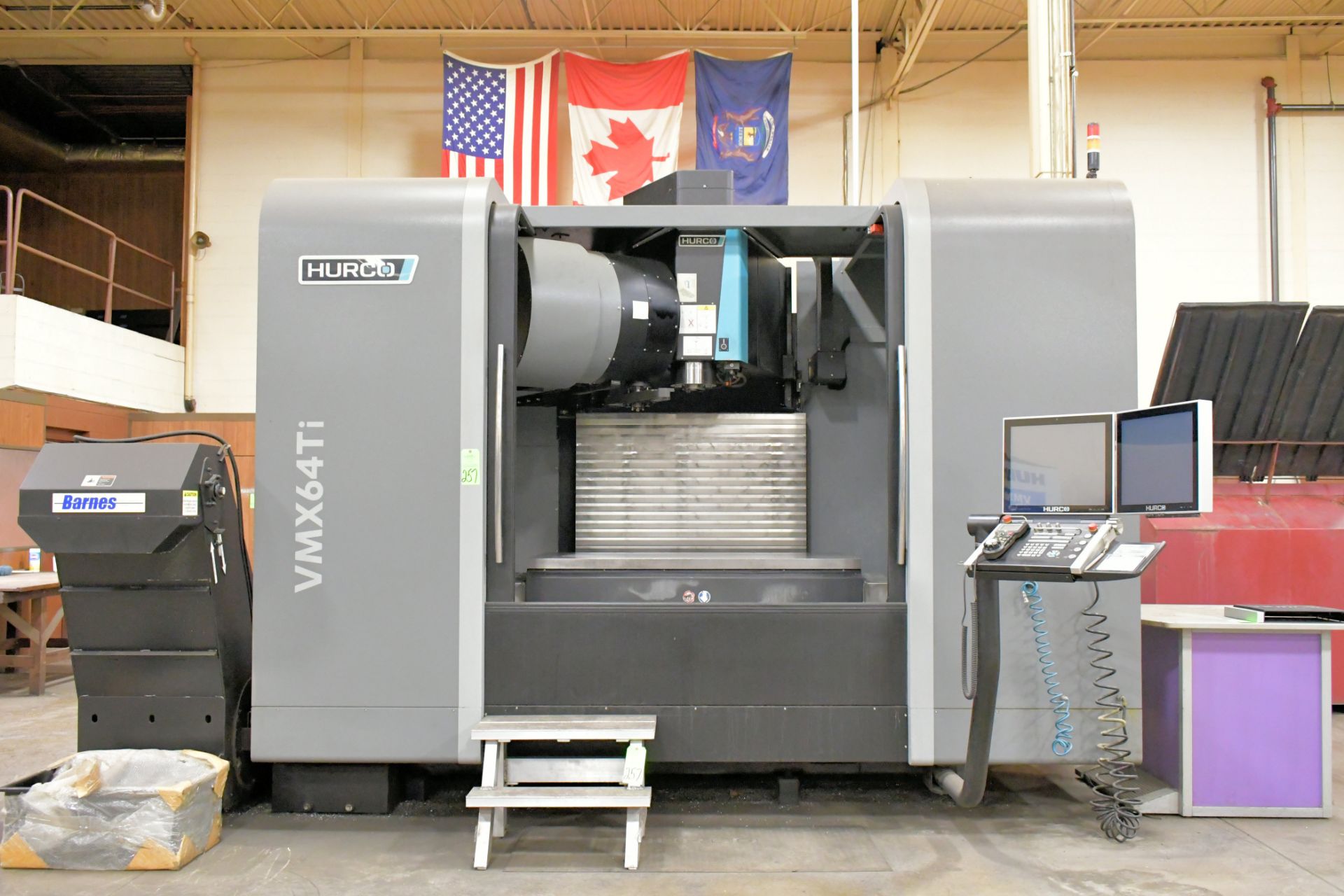 Hurco Model VMX64Ti,3 Axis CNC Vertical Machining Center, S/n H-650205 (2015), Hurco CNC controls