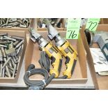 Lot-(2) DeWalt 891 Electric Shears in (1) Box