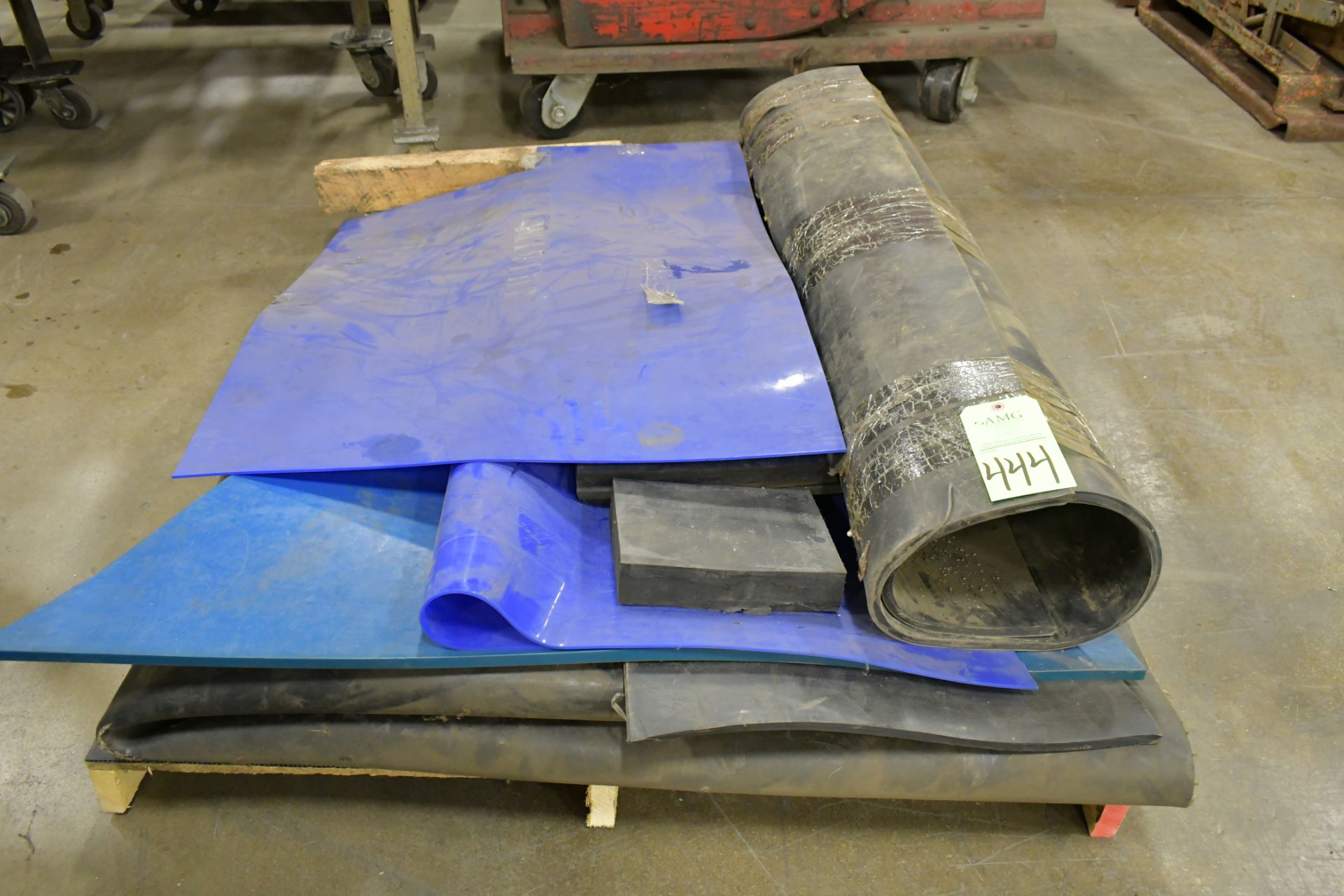 Lot-Various Rubber and Plastic Stock on (1) Pallet