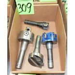 Lot-(4) R8 Tool Holders in (1) Box