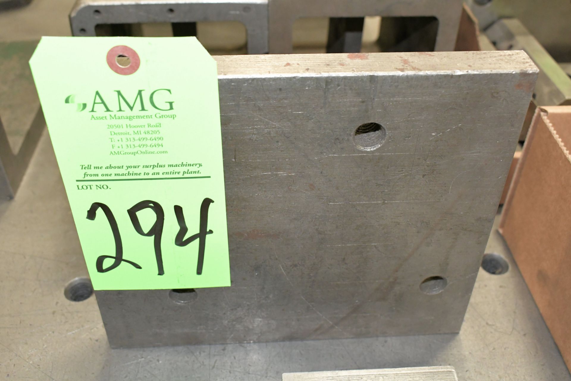 9" x 8" x 5 3/4" Angle Plate