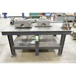 36" x 80" x 3/8" Steel Layout Table, (Contents Not Included), (Not to Be Removed Until Empty)