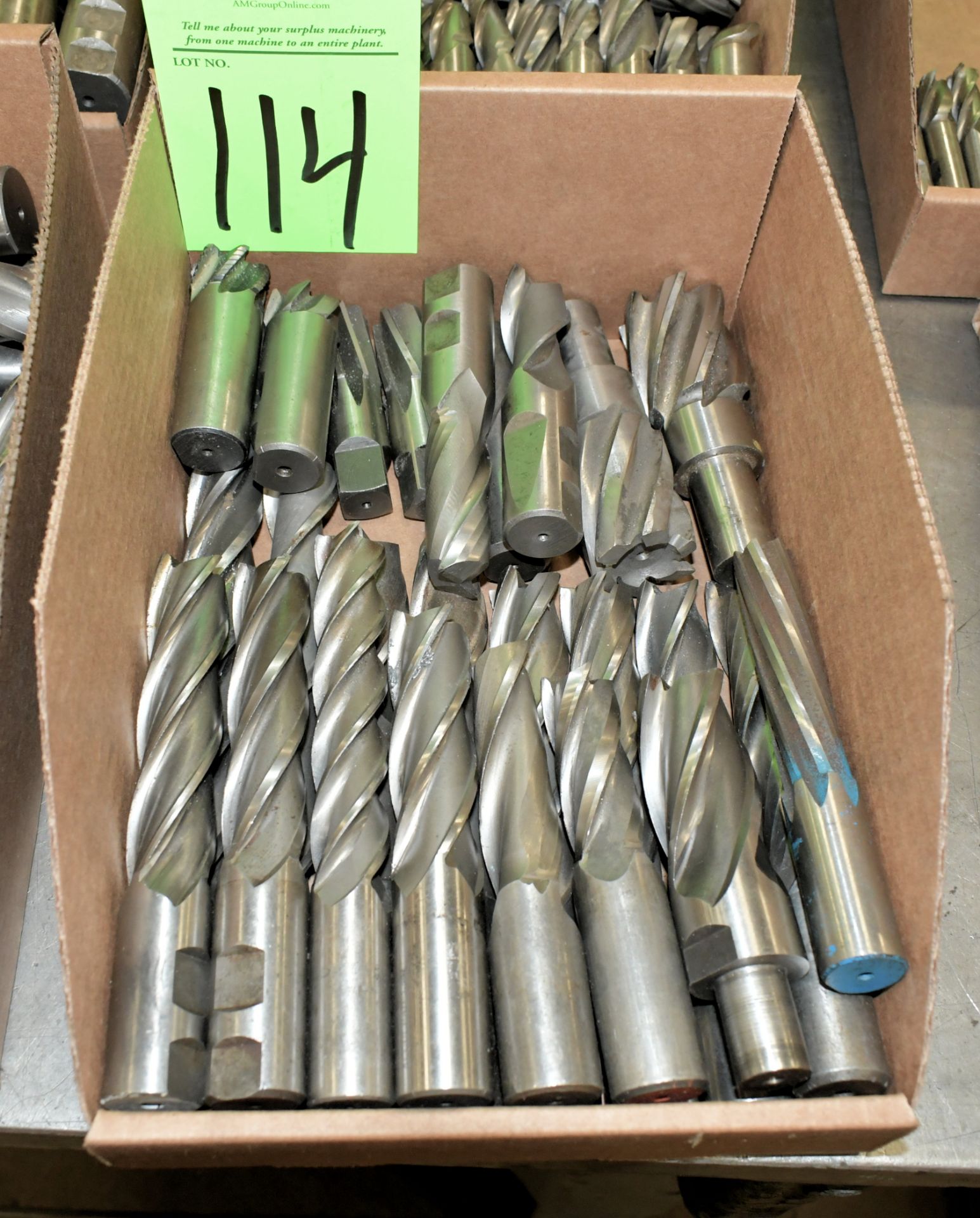 Lot-Single End Mills in (1) Box