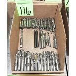 Lot-Single End Mills in (1) Box