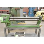 Peck, Stow & Wilcox Model 390-E, 36" Wide Manual Slip Roll Former, S/n 5-67, with Stand, (Roper