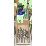 Lot-Packaged Drills and Wood Boring Bits in (2) Boxes