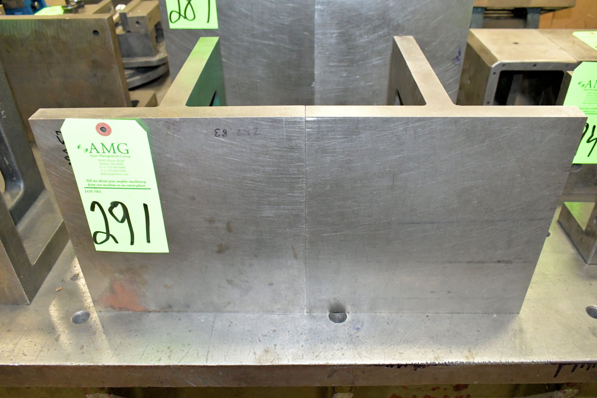 Pair 10" x 10" x 10" Angle Plates