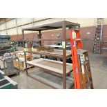 Section Steel Welded Shelving, (Contents Not Included), (Not to Be Removed Until Empty)
