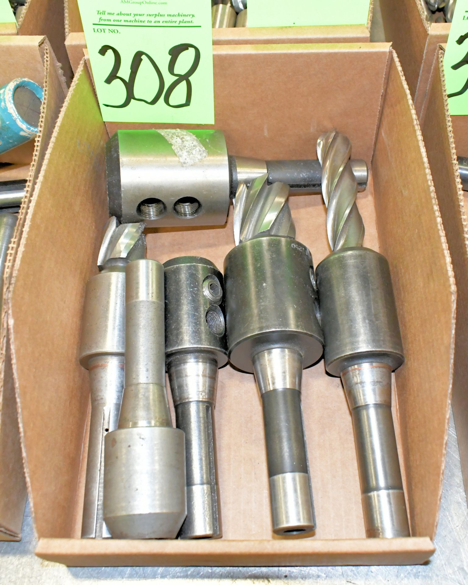 Lot-(6) R8 Tool Holders in (1) Box