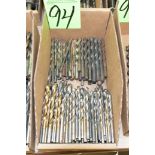 Lot-Straight Shank Drills in (1) Box