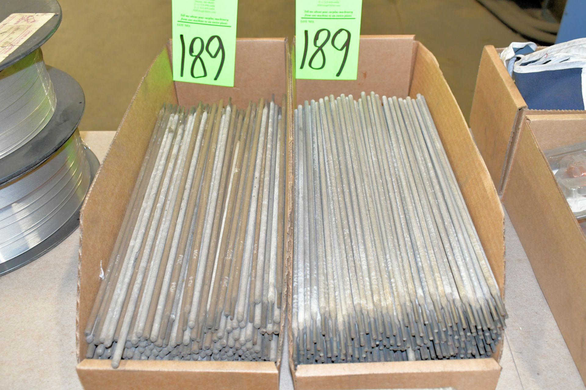 Lot-14" Stick Welding Rods in (2) Boxes