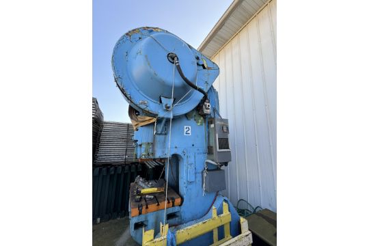 110 Ton Bliss Model C-110 OBI Punch Press. 6" stroke 85 SPM - Image 3 of 6