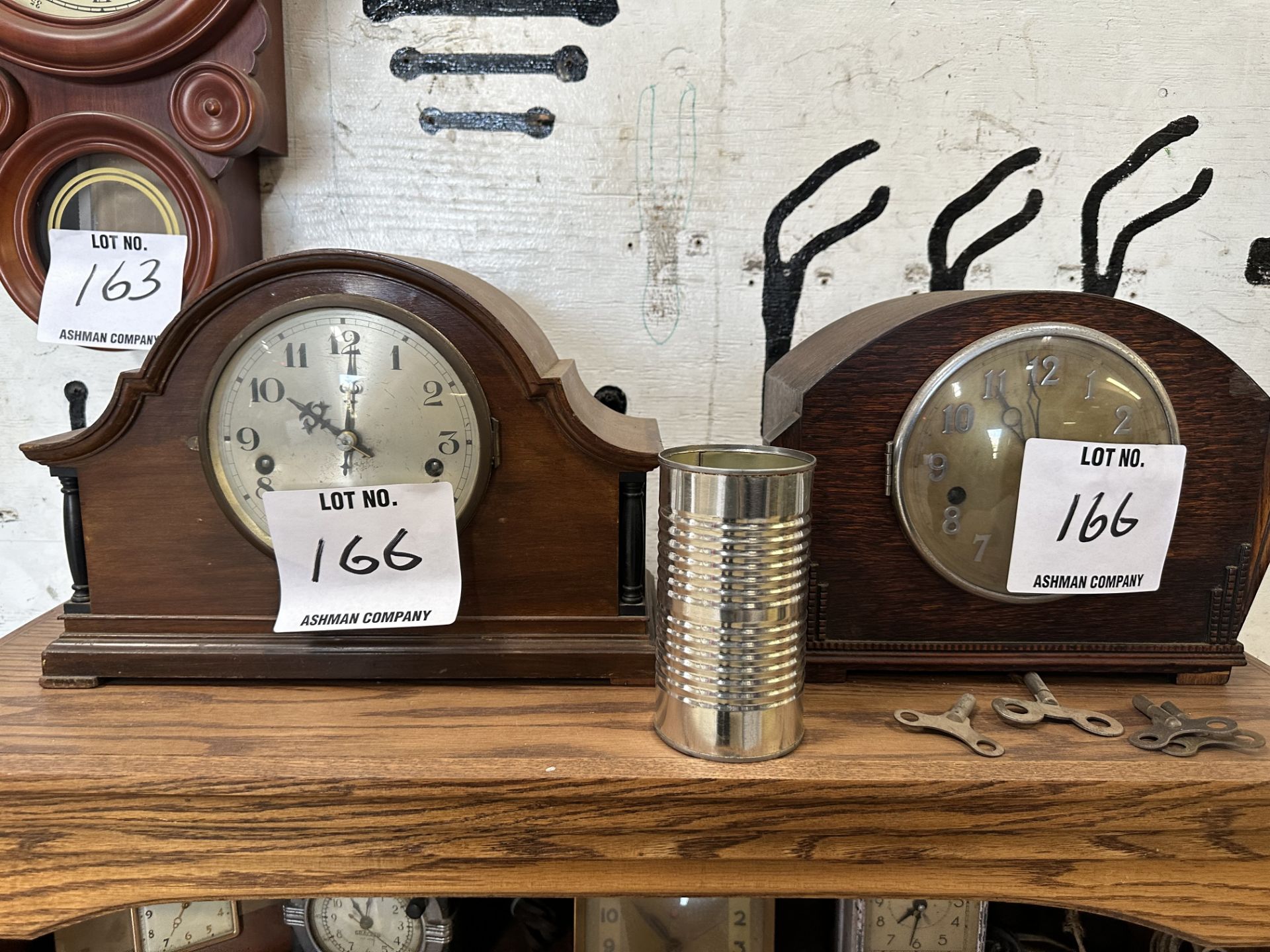 Two antique clocks