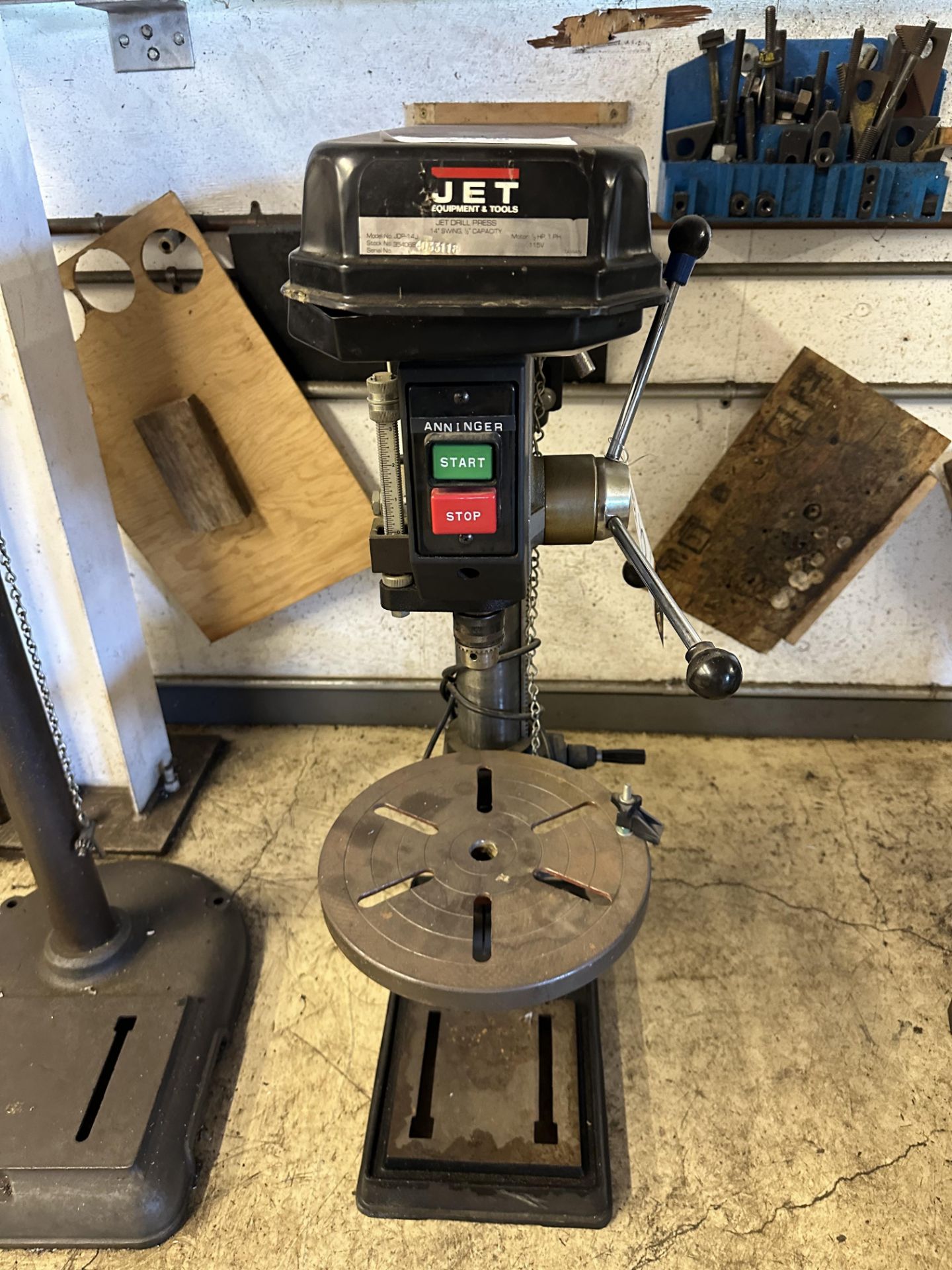 Jet drill press