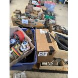 3 pallets of hardware and car parts