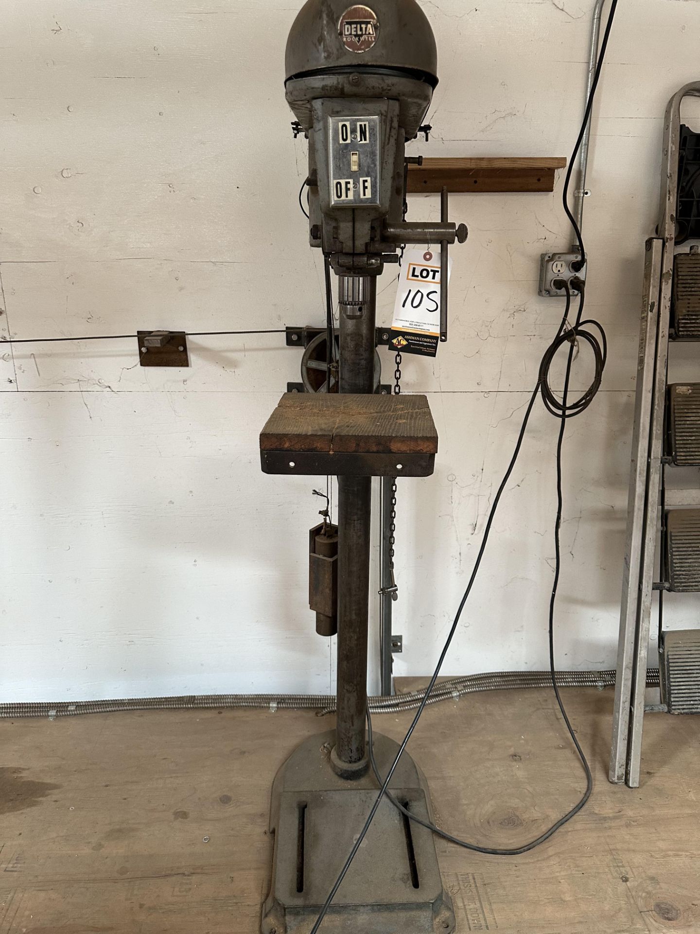 Delta Milwaukee drill press