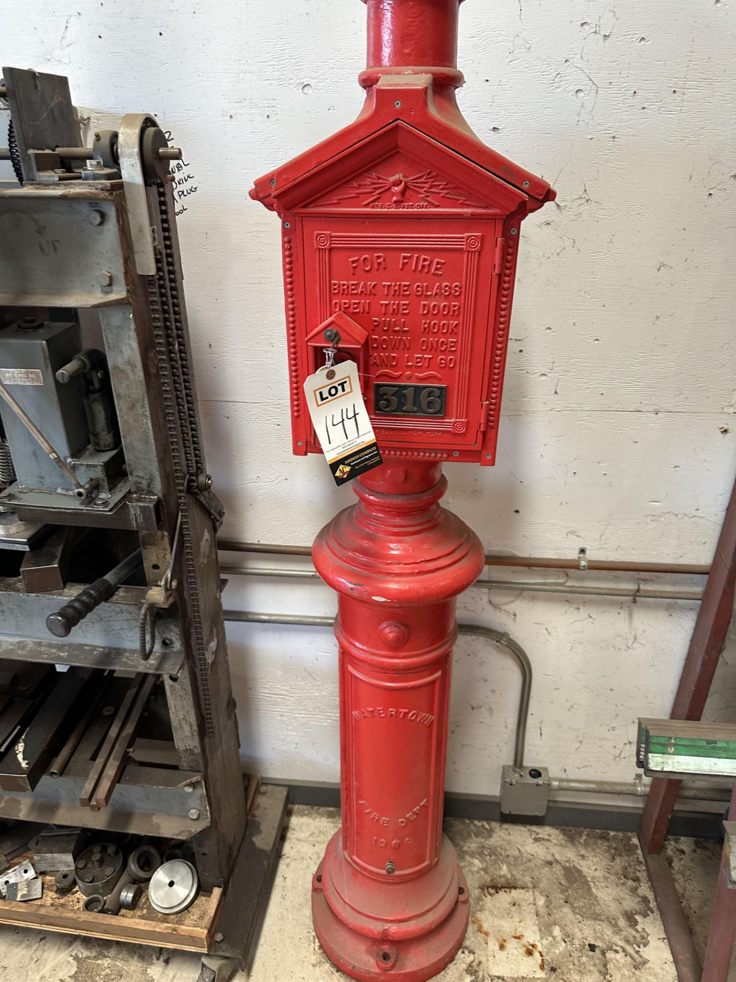 Antique Fire alarm - Bild 2 aus 2