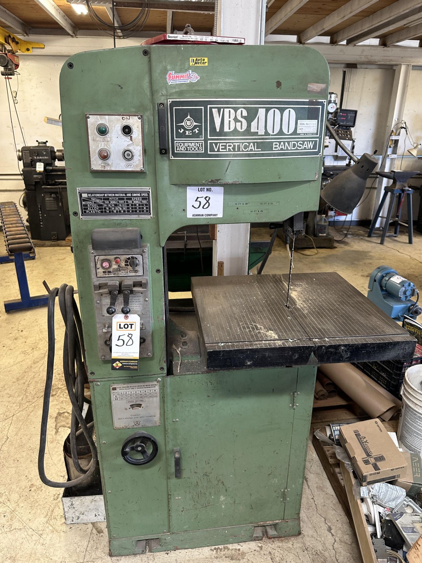 Hey VBS 400 Vertical band saw 40235-4