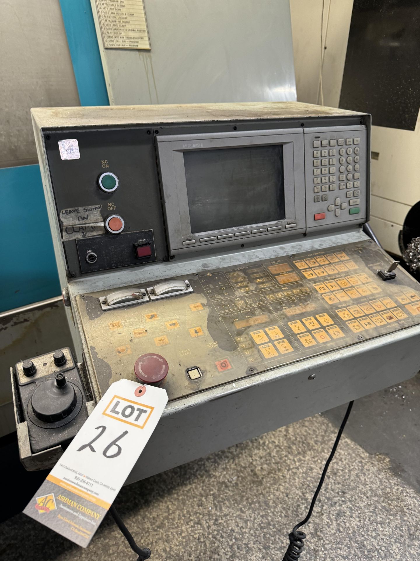 1999 AKIRA-SEIKI Mdl. SV 1000 CNC Vertical Milling center - Image 4 of 18