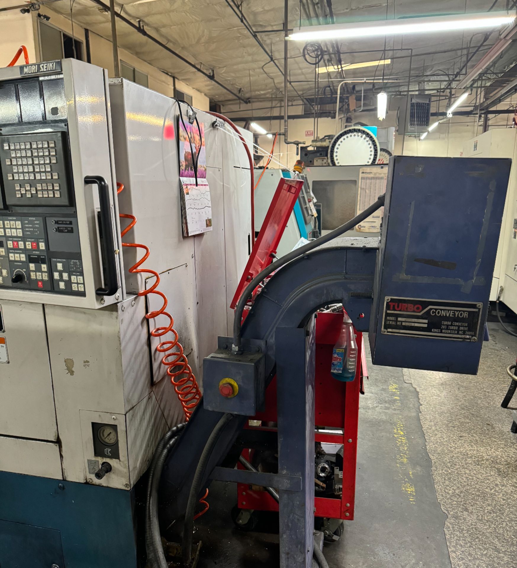 1996 MORI SEIKI Mdl. SL-150SMC CNC Turning Center, SN: 427 - Image 5 of 5