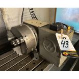 HAAS 4th Axis, 10" 3-jaw chuck.