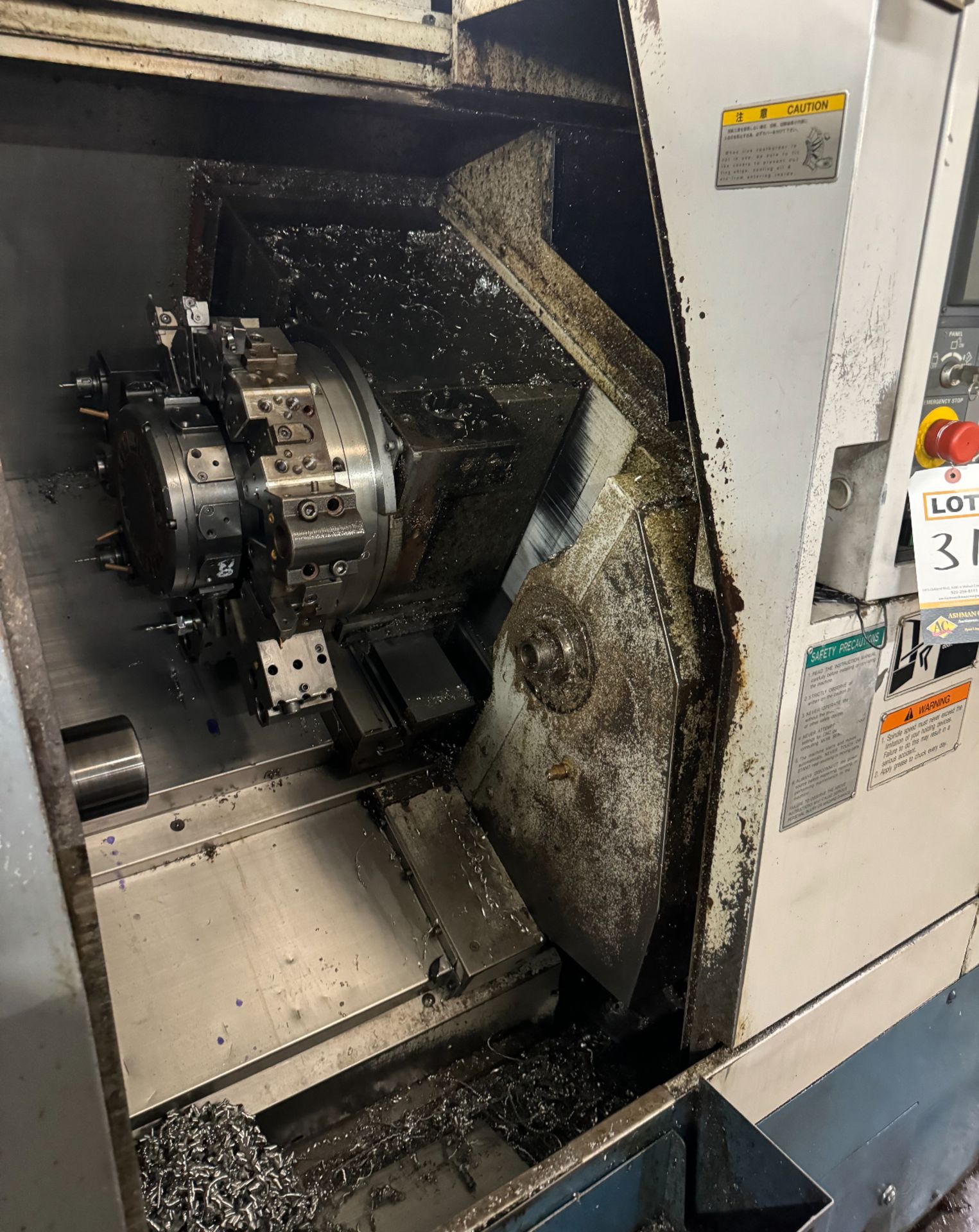 1996 MORI SEIKI Mdl. SL-150SMC CNC Turning Center, SN: 427 - Image 4 of 5