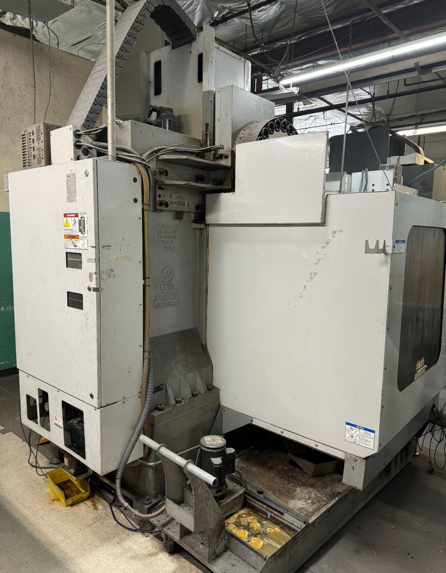 2007 HAAS Mdl. VF 3 SS 4TH Vertical Machining Center - Image 8 of 9