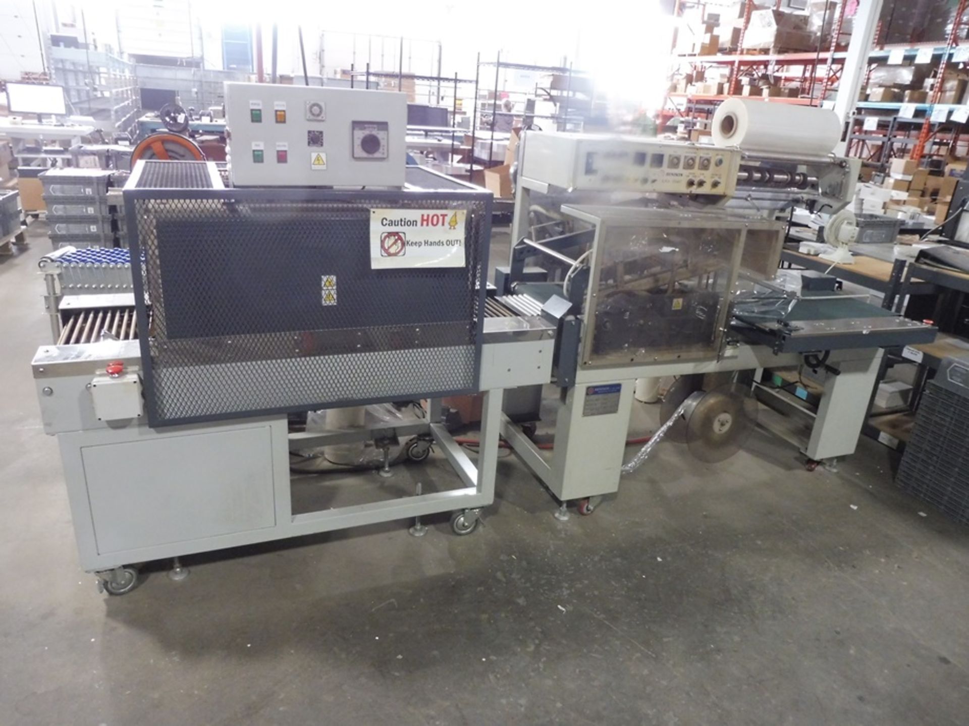 1999 BENISON "LSA-504C" Automatic Heat Shrink Packaging Machine, S/N: 99514047, (North York